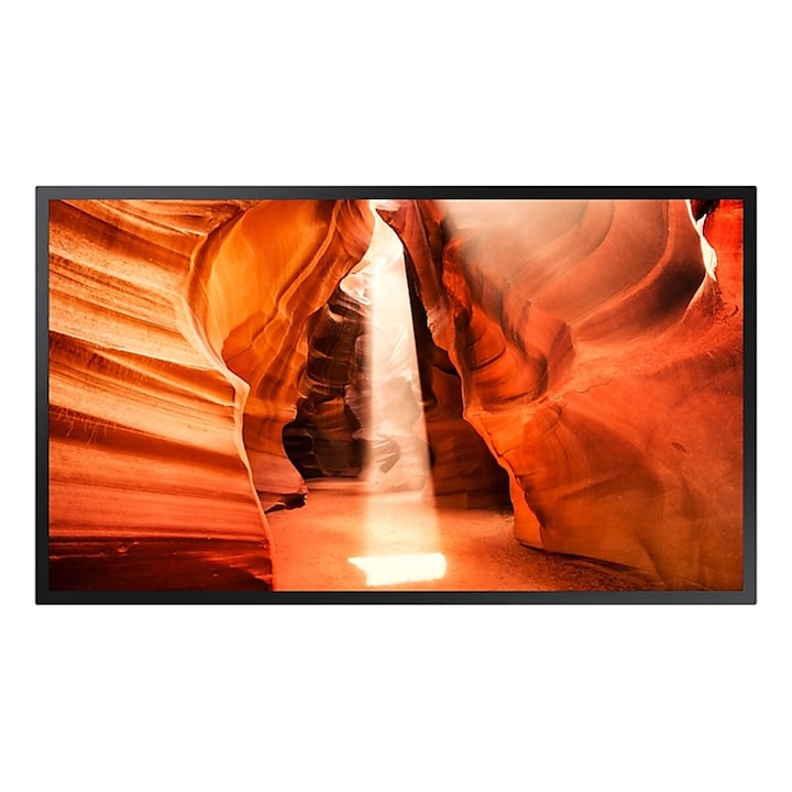 Videofal monitor Samsung 55" Full HD, Fekete, VESA 400x400mm, Smart TV