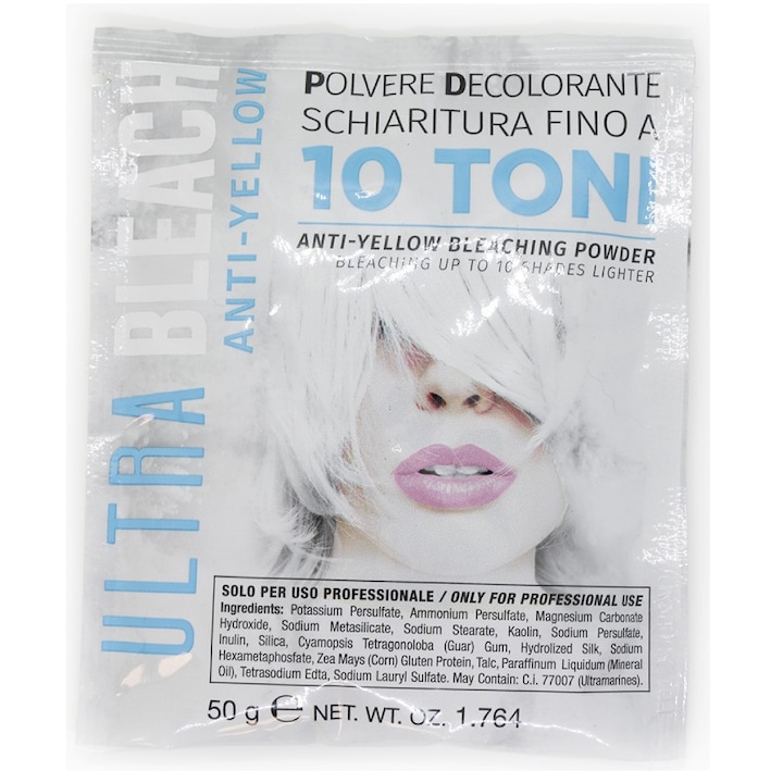 Pudra decoloranta KAYPRO ULTRA BLEACH 10 tonuri, 50gr