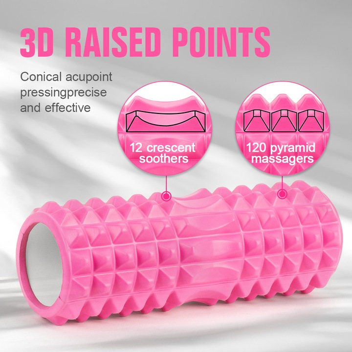 Масажна ролка за йога, За мускулна релаксация, Разтягане и възстановяване