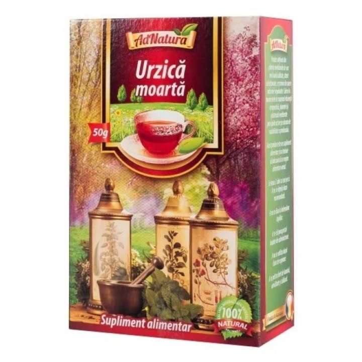 Ceai de Urzica Moarta, 50 grame, DAsiNU