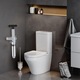 Pompa cu Aer Comprimat, pentru Desfundat Tevi Infundate de Chiuveta, Scurgere Infundata, Canalizare, WC, Instalatii Sanitare, 8 Accesorii, Pompa, ABS/Otel Inoxidabil, Cu Manometru