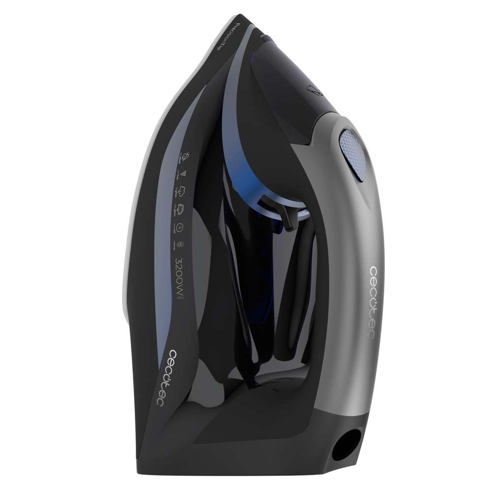 Fier de calcat Cecotec IronHero 3200 Double Steam i-Pump 1877_crs, pompa automata de apa, abur continuu 75g/min, jet abur 285 g/min, sistem anticalcar, negru