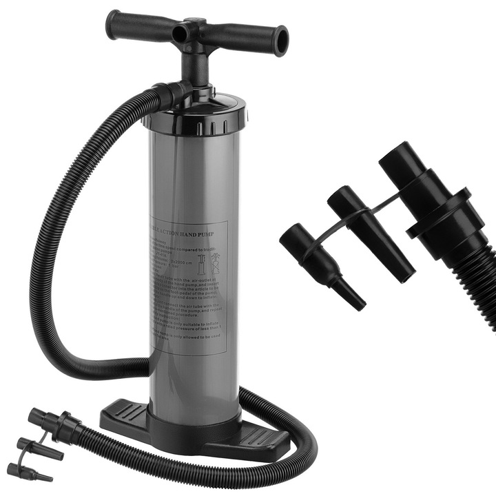 Pompa manuala pentru saltele, piscine Air Flow Outtec