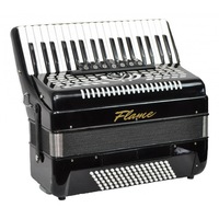 Acordeon Flame AC 37 clape / 96 basi negru