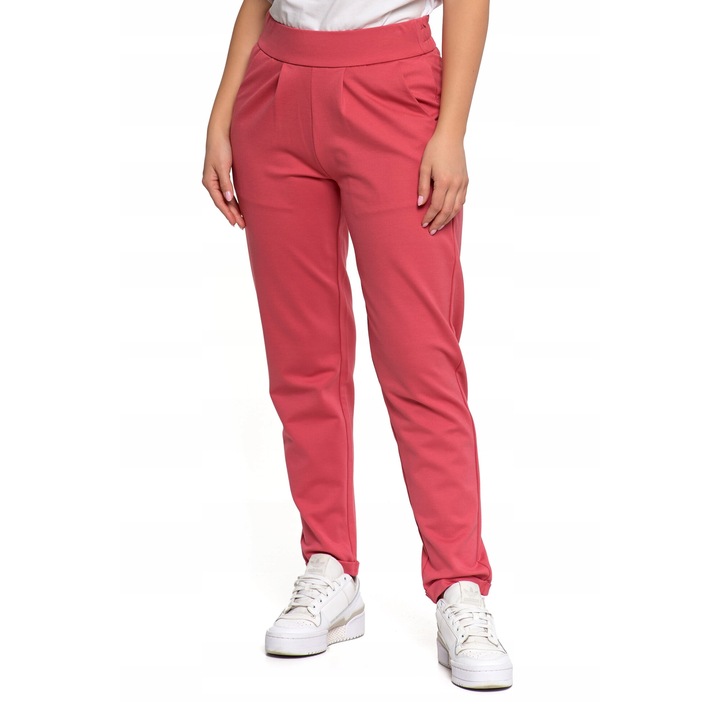 Moraj női sportnadrág, klasszikus, viszkóz/poliamid, rózsaszín