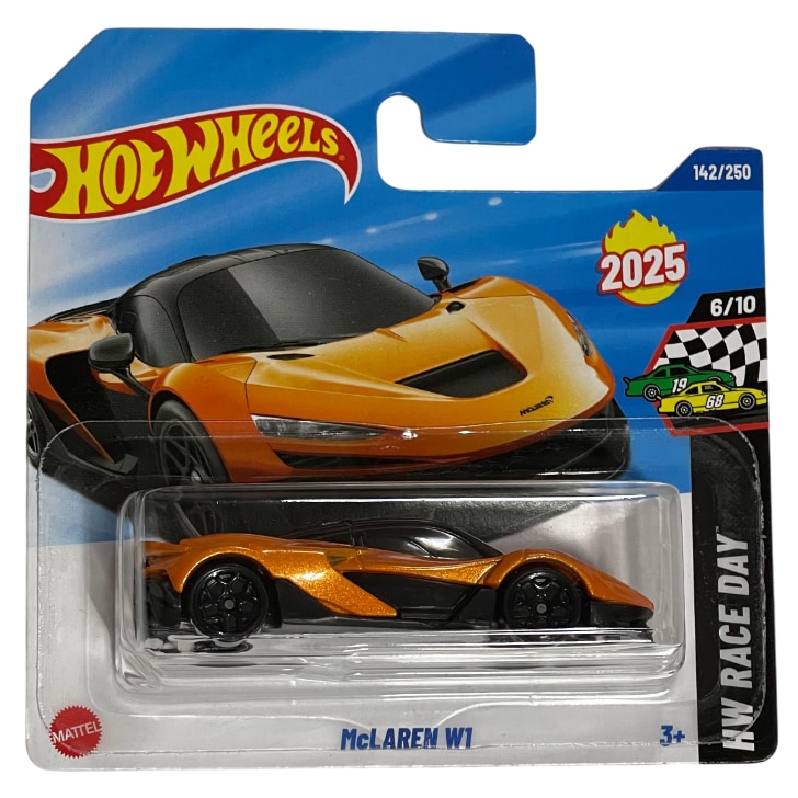 Hot Wheels 1/64 McLaren W1 - Édition Mainline 2025 #6/10 - Neuf