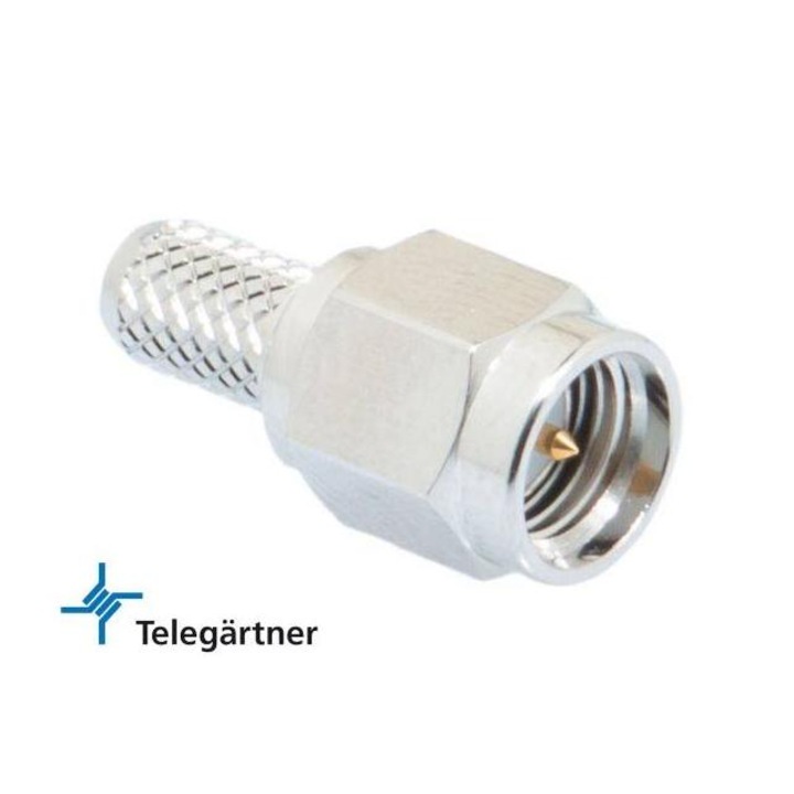 Telegartner SMA dugó krimp csatlakozó RG-58 J01150A0049
