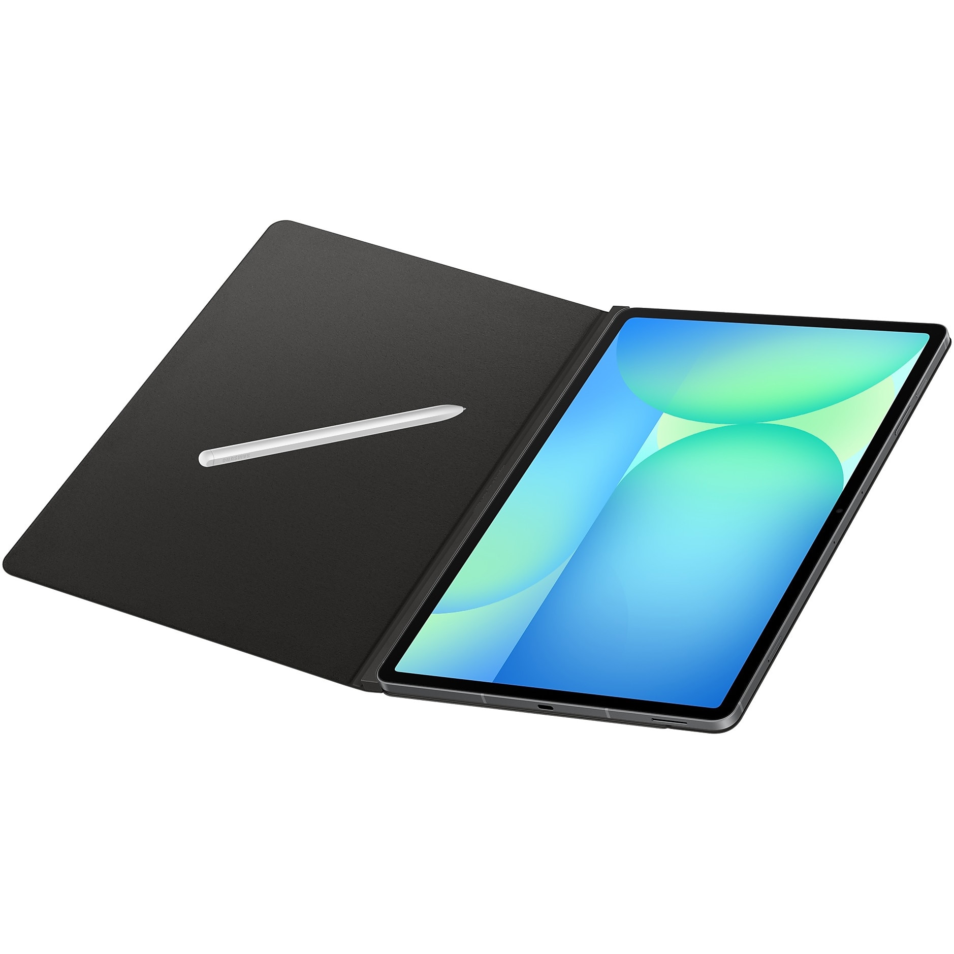 Husa de protectie Samsung Smart Book Cover pentru Galaxy Tab S10 FE Plus, Black