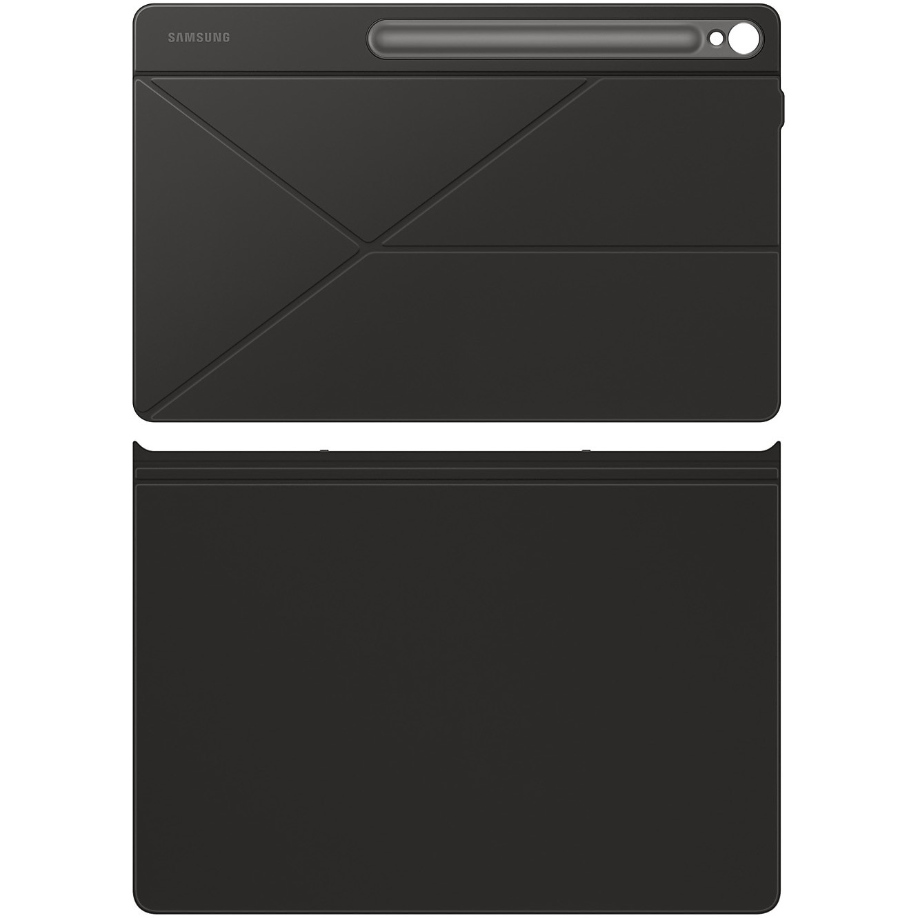Husa de protectie Samsung Smart Book Cover pentru Galaxy Tab S10 FE Plus, Black