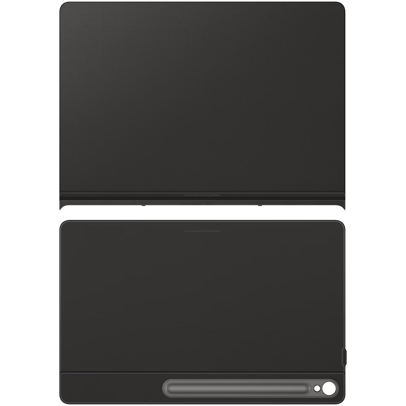 Husa de protectie Samsung Smart Book Cover pentru Galaxy Tab S10 FE Plus, Black