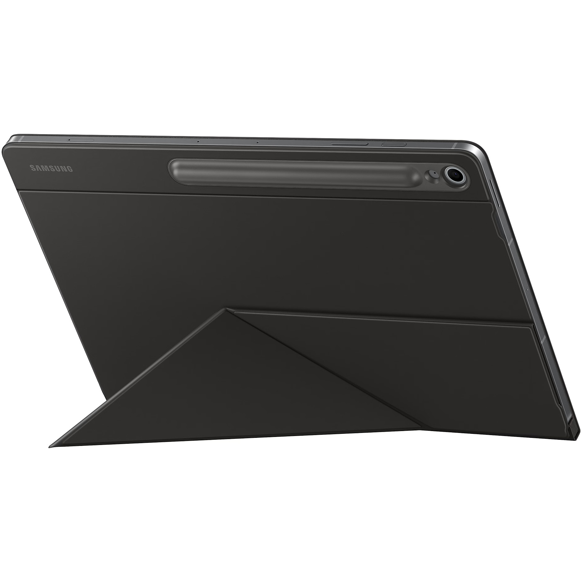 Husa de protectie Samsung Smart Book Cover pentru Galaxy Tab S10 FE Plus, Black