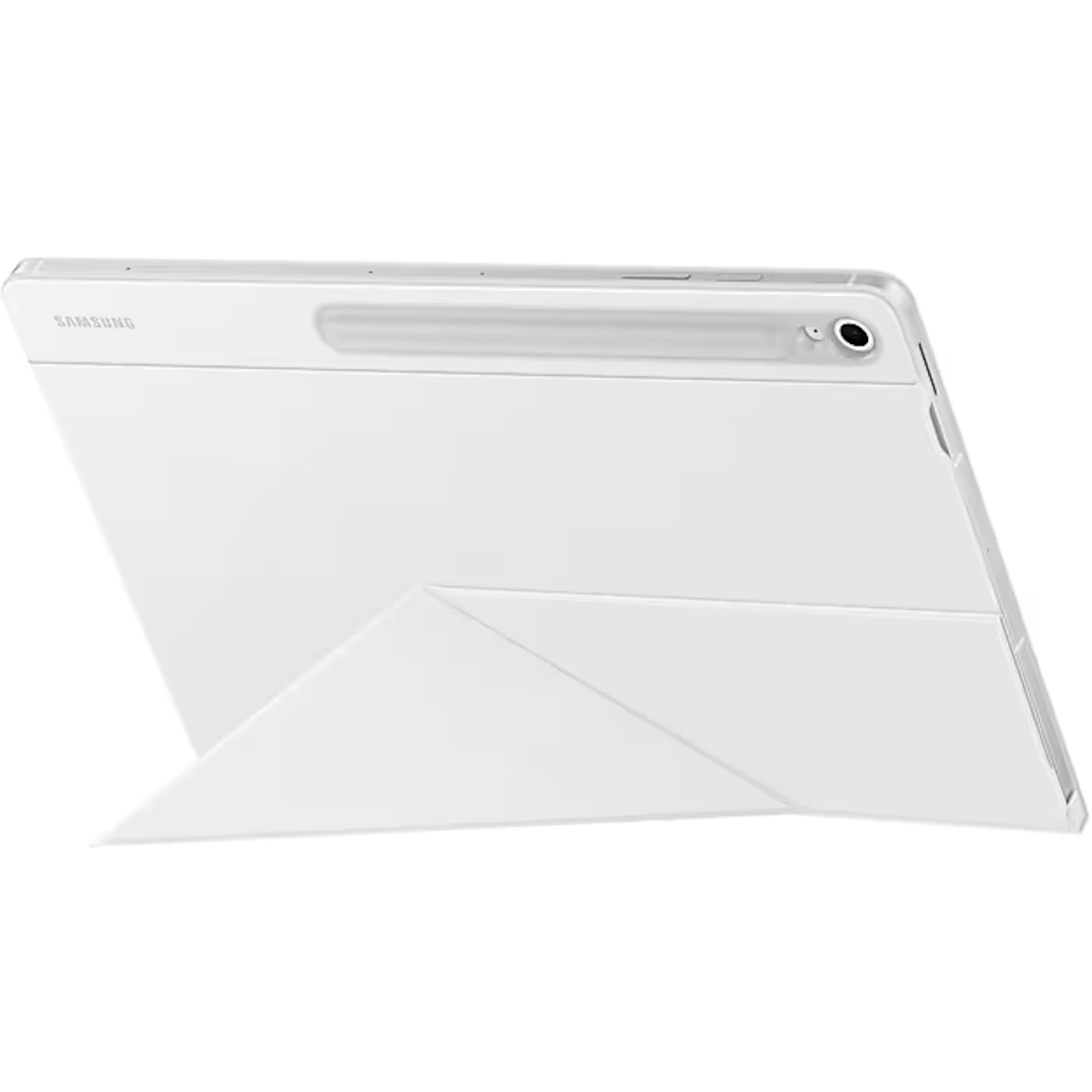 Husa de protectie Samsung Smart Book Cover pentru Galaxy Tab S10 FE Plus, White