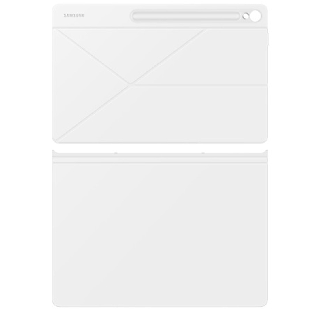Husa de protectie Samsung Smart Book Cover pentru Galaxy Tab S10 FE Plus, White