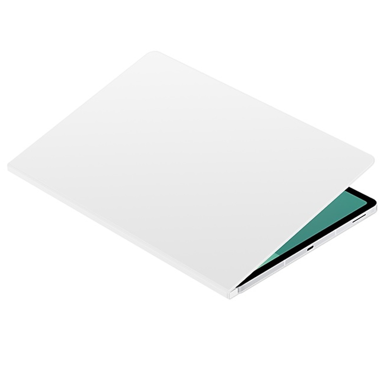 Husa de protectie Samsung Smart Book Cover pentru Galaxy Tab S10 FE Plus, White