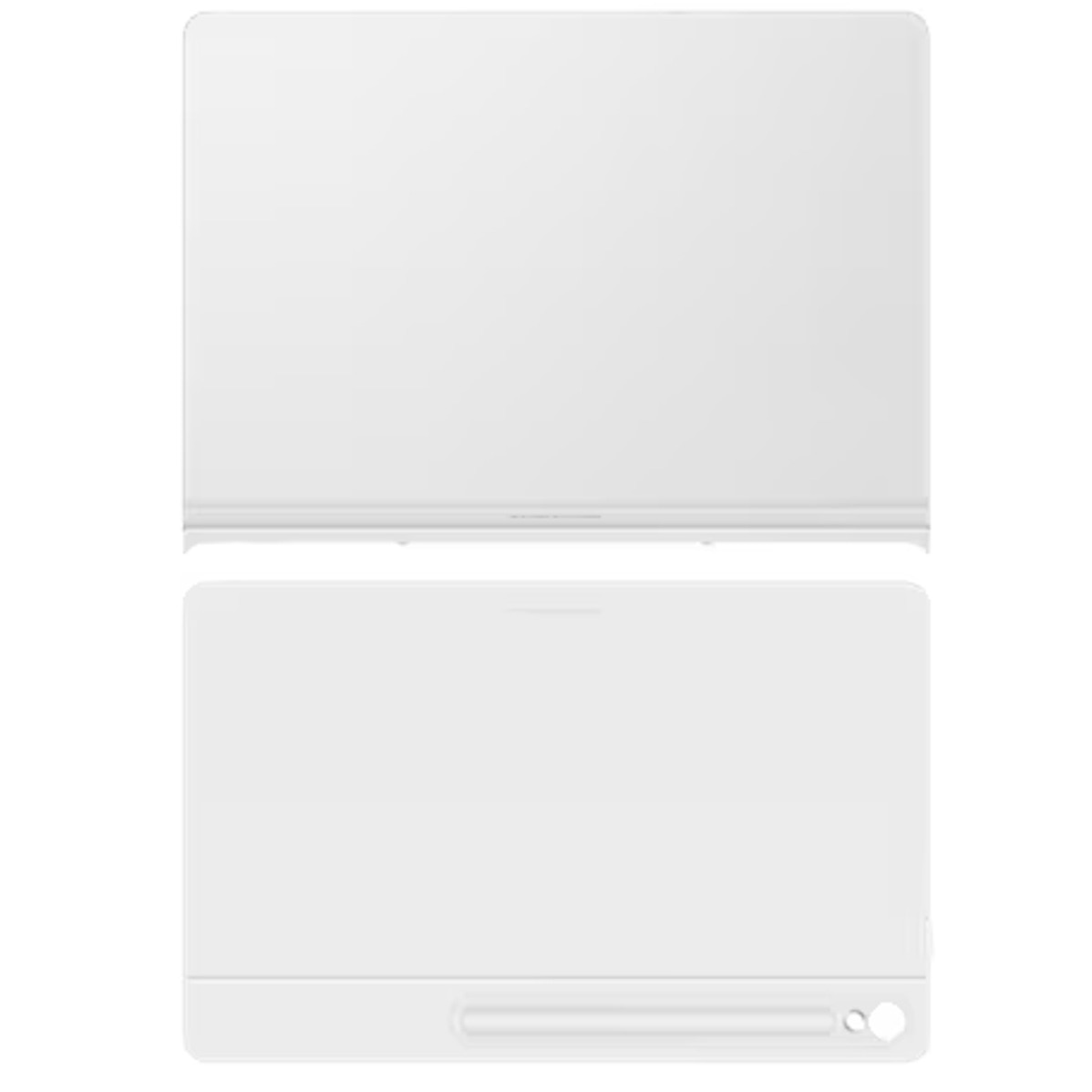 Husa de protectie Samsung Smart Book Cover pentru Galaxy Tab S10 FE Plus, White