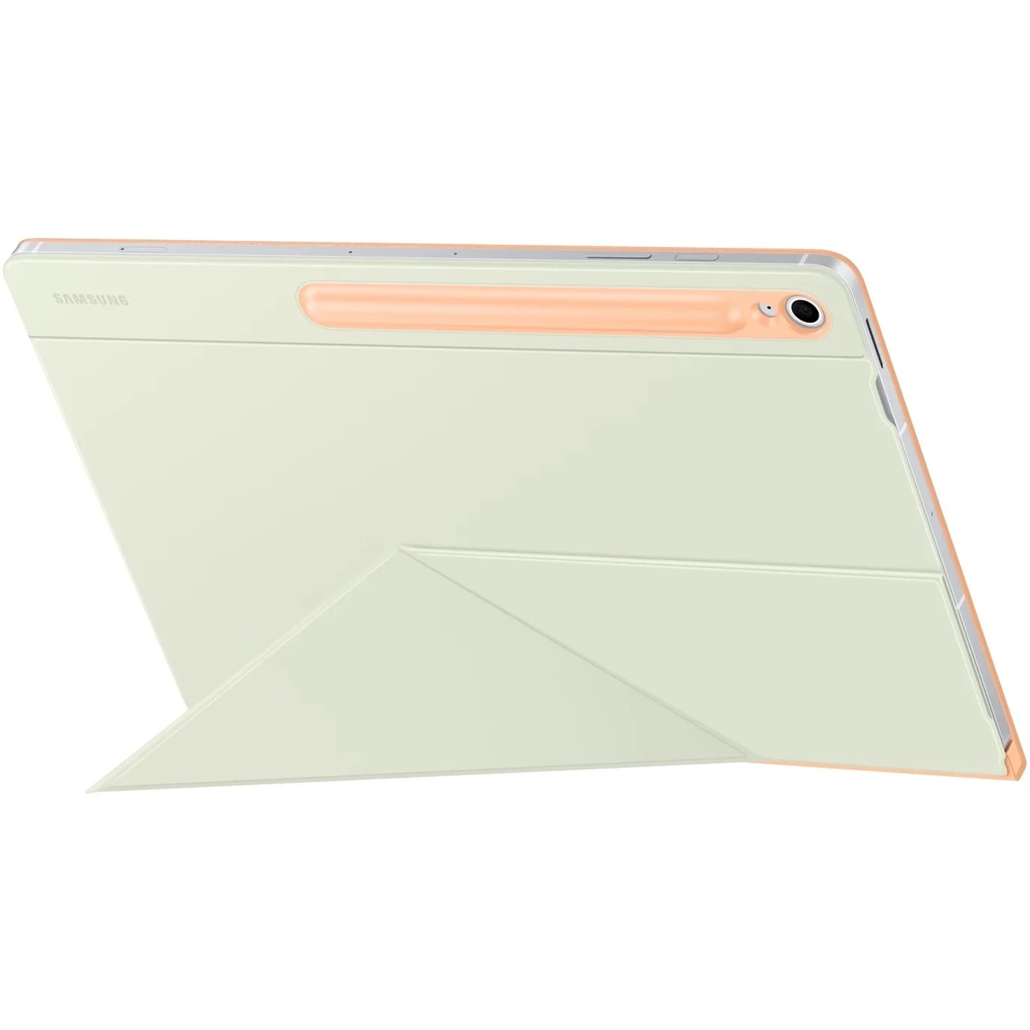 Husa de protectie Samsung Smart Book Cover pentru Galaxy Tab S10 FE Plus, Orange