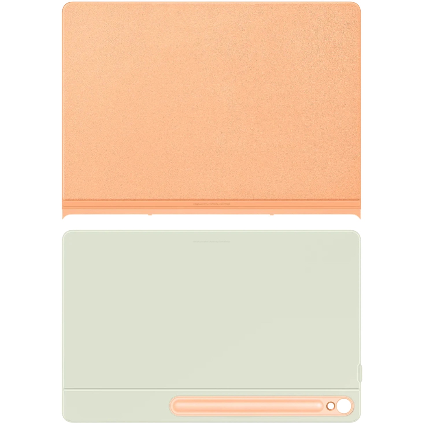 Husa de protectie Samsung Smart Book Cover pentru Galaxy Tab S10 FE Plus, Orange