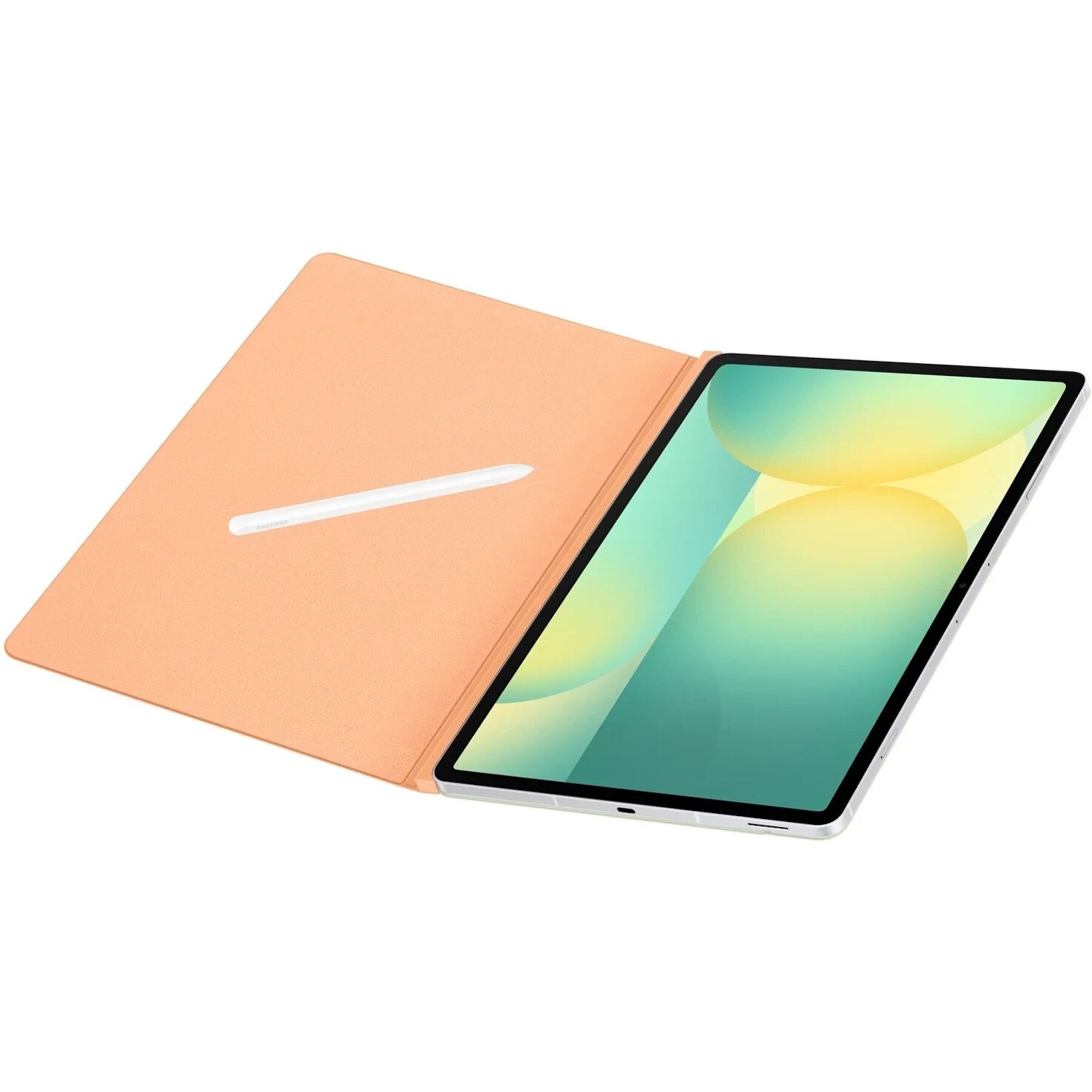Husa de protectie Samsung Smart Book Cover pentru Galaxy Tab S10 FE Plus, Orange