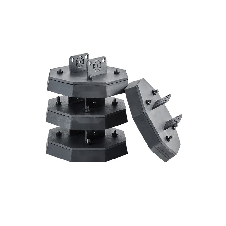 Lakókocsi szintező párnák, 5000 font modell, 4 darabos készlet, gumiból készült, utánfutó emelőhöz, ollós emelőkhöz alkalmas