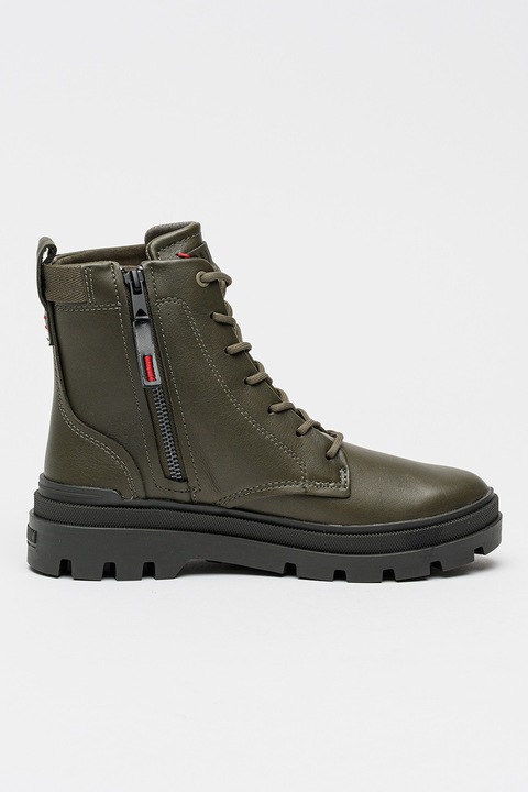 Palladium, Bocanci din piele Pallagrade, Kaki