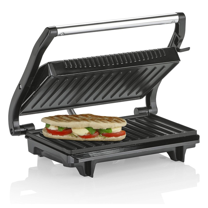 Aparat de gătit sandwich Tristar, 700W, oțel inoxidabil, antiaderent, 22, 5x14cm