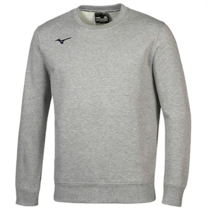 Bluza barbati Mizuno Terry Crew, Gri