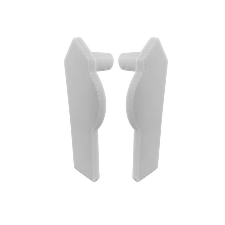 Capace de inchidere Profil pentru soclu Profil de inchidere, Culoare: Gri, C LED, Renoplast