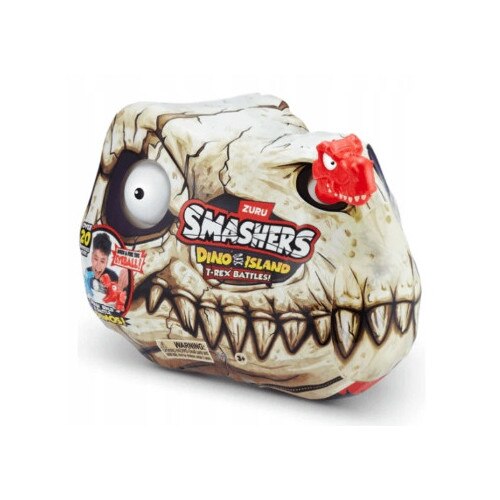 Jucarie, ZURU, Smashers Dino Island, Mini T-Rex, 6, 6 cm, 2
