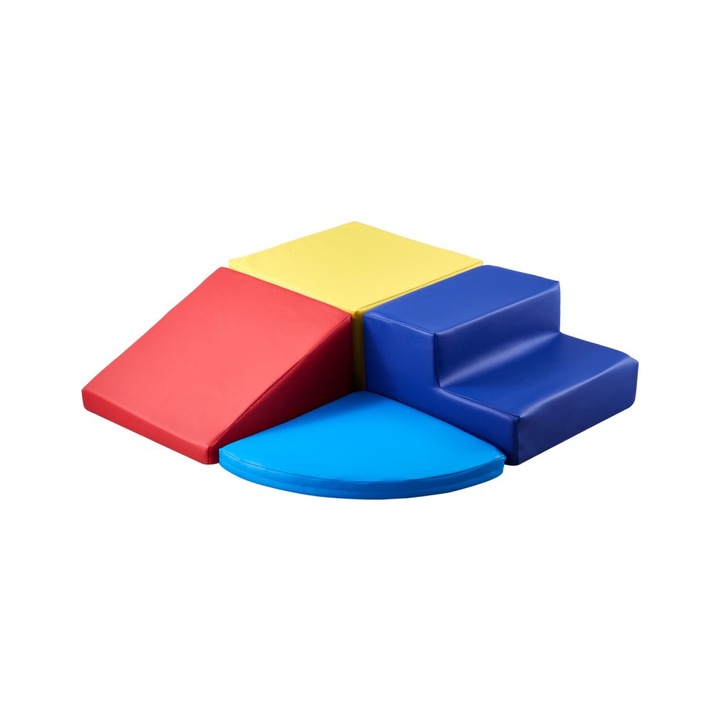 Детски блокчета за катерене, играчки за планинско катерене, комплект от 4 части, за деца в предучилищна възраст и малки деца, дунапренен материал