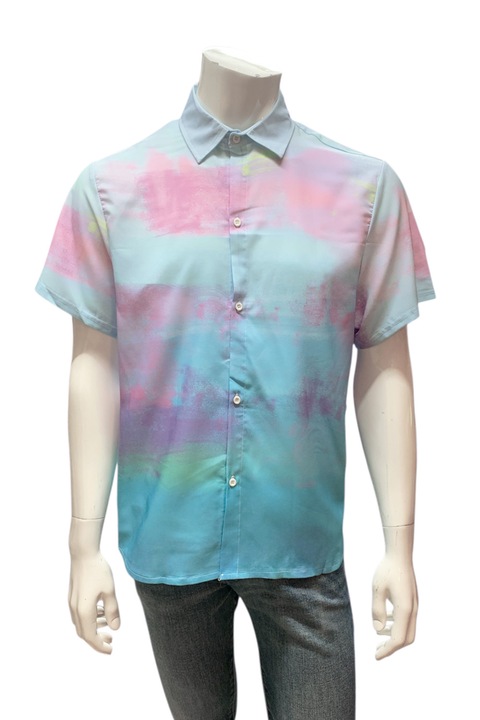 Férfi hawaii ing JUP 4731172 90-39, pasztellszínek, hétköznapi stílus, XL, többszínű