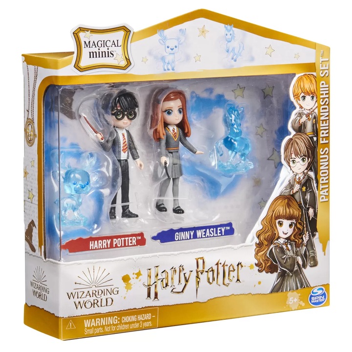 Harry Potter varázslóvilága, mágikus mini készlet 2 figura: Harry Potter és Ginny Weasley