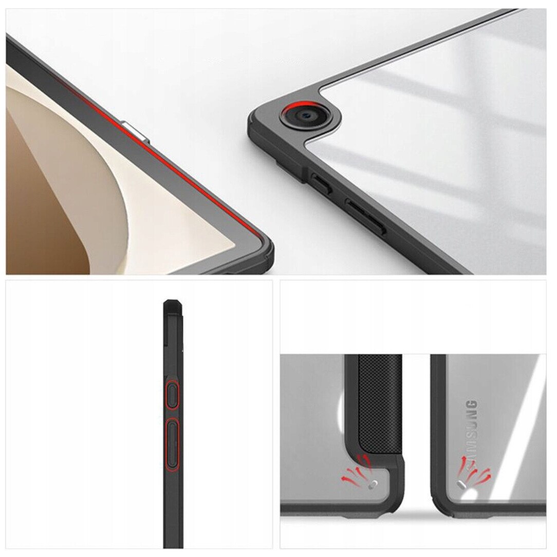 ETUI SMART CLEAR pentru SAMSUNG GALAXY TAB A9 8.7 2023 X110 / X115
