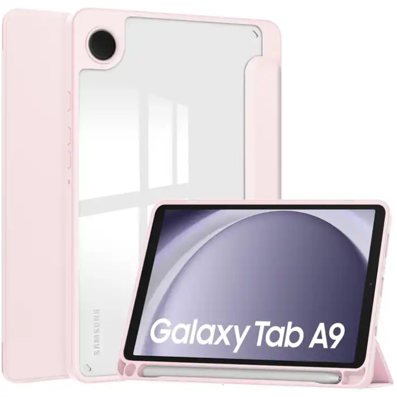 ETUI SMART CLEAR pentru SAMSUNG GALAXY TAB A9 8.7 2023 X110 / X115