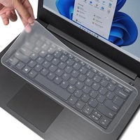 Folie de protectie pentru tastatura laptop, ultra-subtire, impermeabila, 12x28cm, transparenta