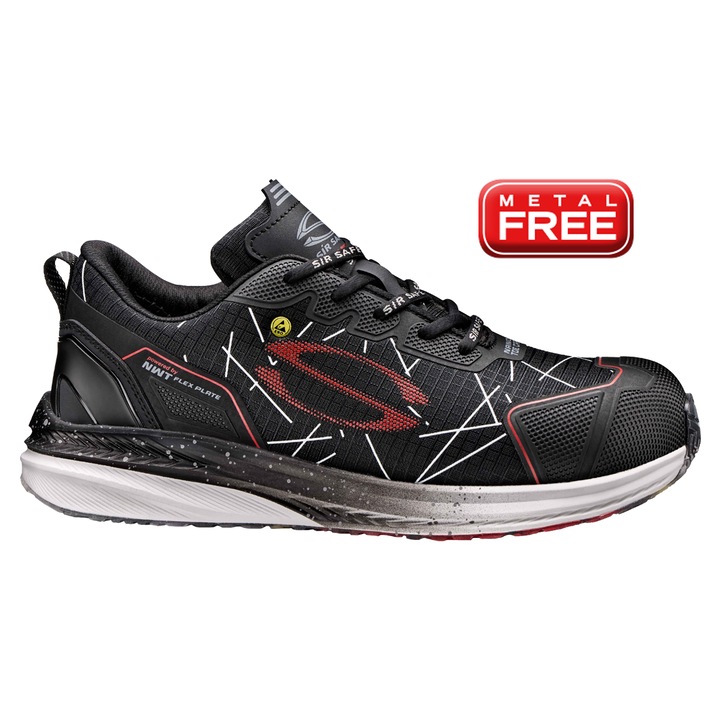 Incaltaminte de protectie ultrausoara cu bombeu Nano si talpa flexibila – fara metal, antistatici. Marimea 41