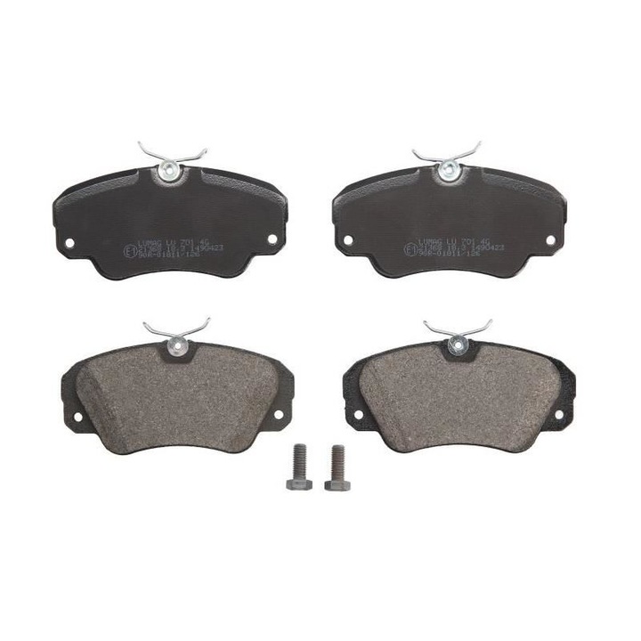 Set placute frana fata Lucas Opel