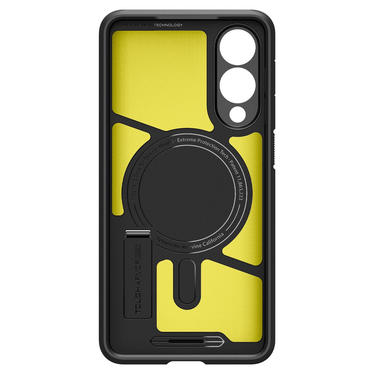 Husa Spigen Tough Armor MagSafe pentru Samsung Galaxy S25 Edge, negru