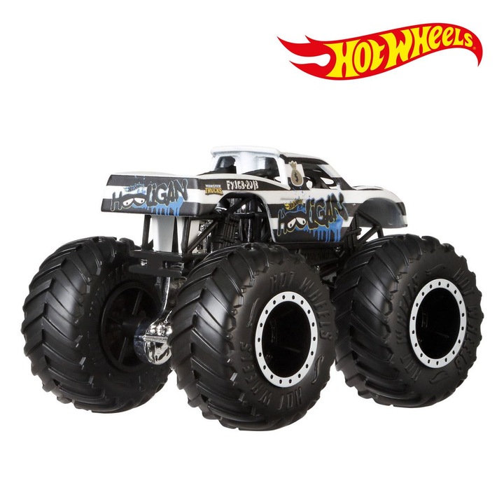 Hot Wheels Monster Truck Set 2 bucati - Mattel