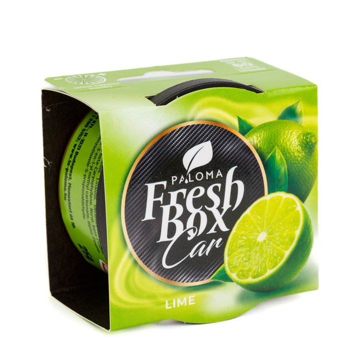 Paloma Fresh autóillatosító dobozban, lime ízű, 25 g