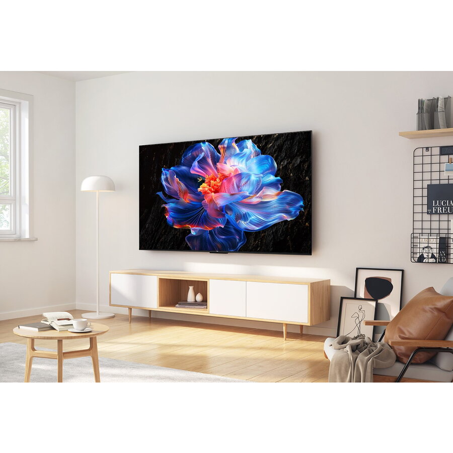 Televizor LED TCL 55V6C, Smart TV, 139 cm, Ultra HD 4K, Google TV, Clasa E