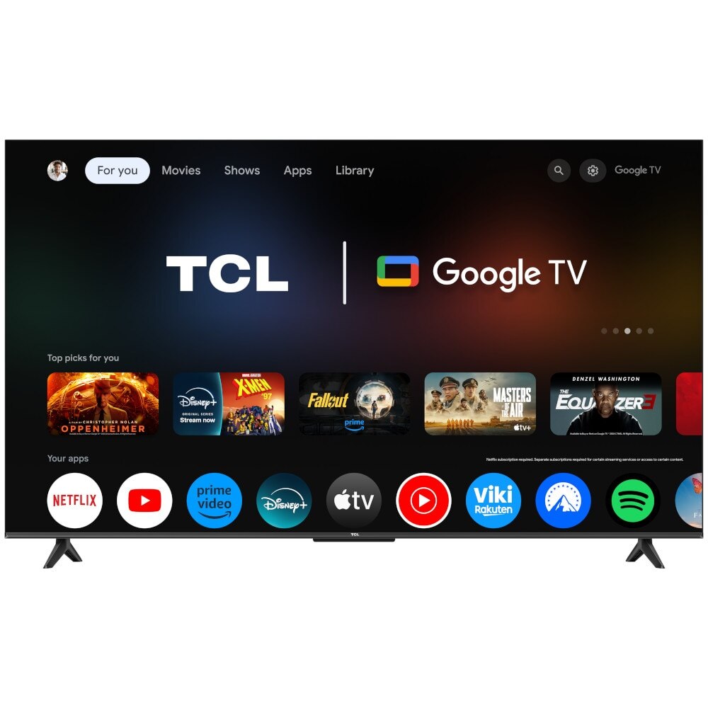 Televizor LED TCL 55V6C, Smart TV, 139 cm, Ultra HD 4K, Google TV, Clasa E