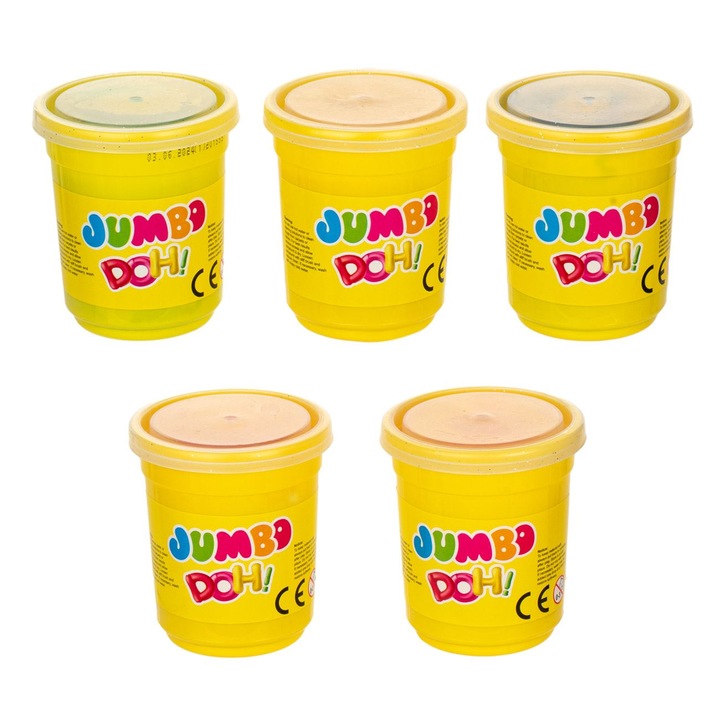 DOH пластелин с брокат 5x142 г