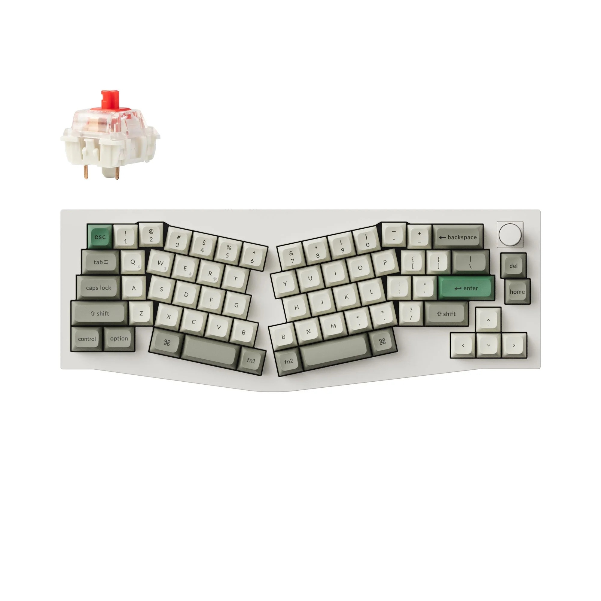 Vezet k N lk li Mechanikus Billenty zet Keychron Q8 Max Alice Layout vezet-k-n-lk-li-mechanikus-billenty-zet-keychron-q8-max-alice-layout