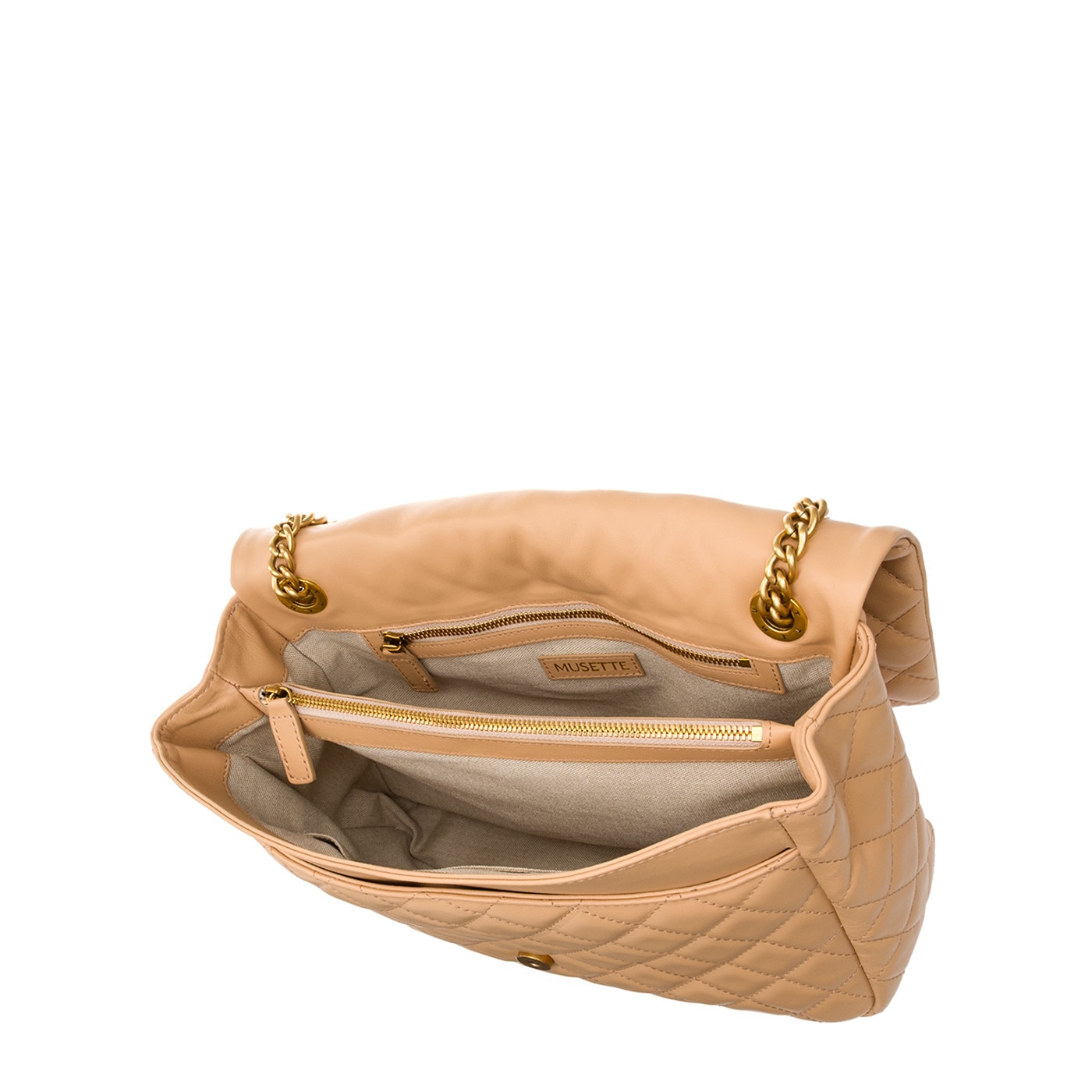 Geanta dama Musette JAQUELINE MM ivoire - eMAG.ro