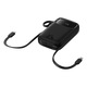 Power bank Baseus Qpow2 Dual-Cable, 20000mAh, PD 3.0 + QC 3.0 22.5W, 1 x USB, 1 x Iphone Lightning, 2 x USB Type-C, digital display pentru status baterie, total 2.4A, negru