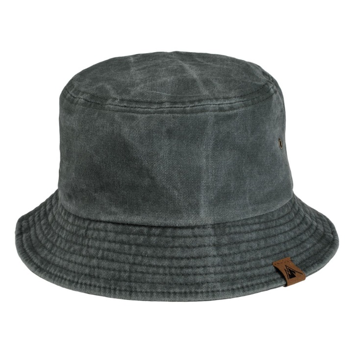 Шапка тип „Bucket”, памучна, сива