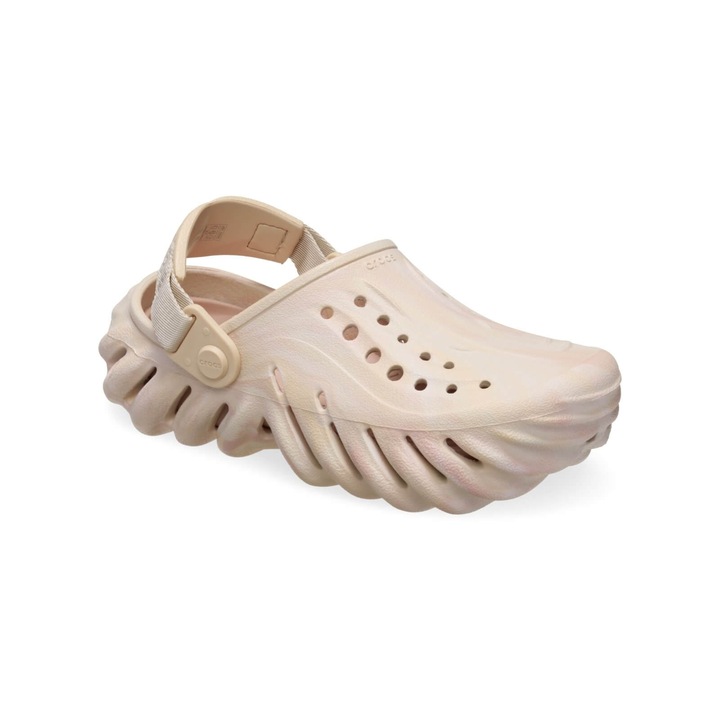 Saboti Crocs Echo Marbled Kids, 208464-6WS 45792, Rózsaszín