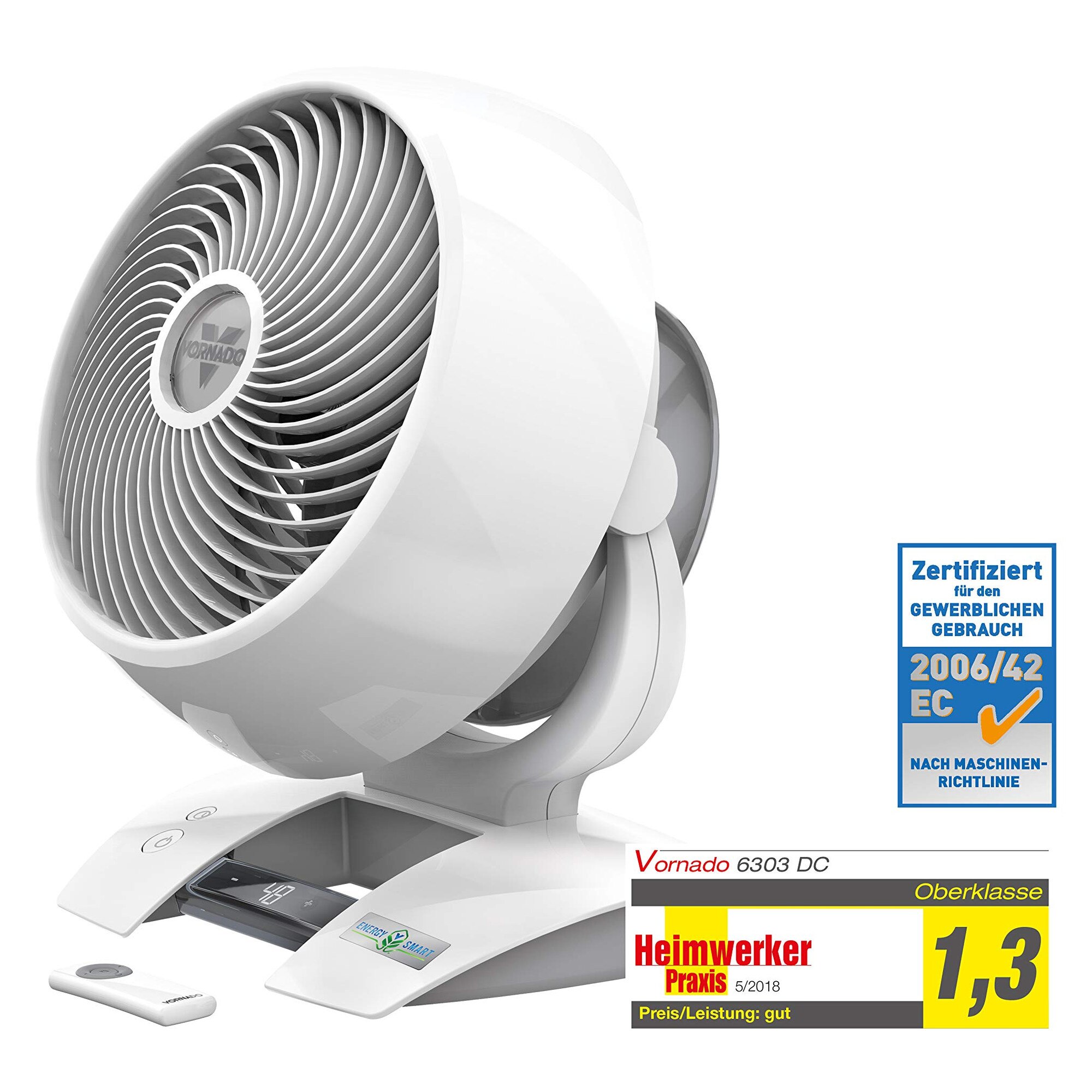Vornado 6303Dc - Ventilator Economic Cu 99 De Viteze Reglabile