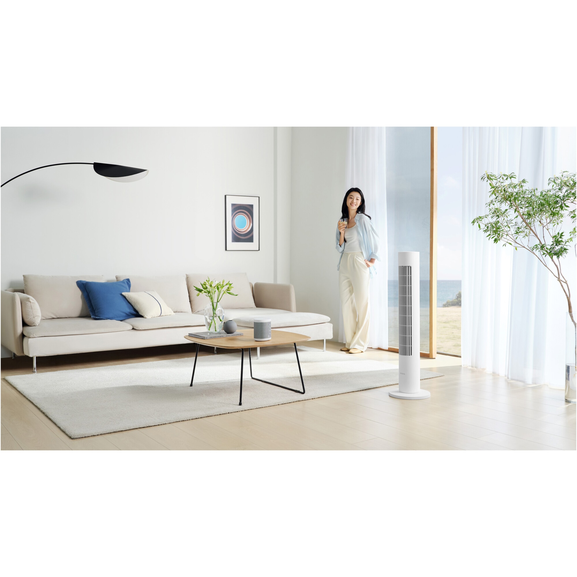 Ventilator Xiaomi Smart Tower Fan 2 - eMAG.ro