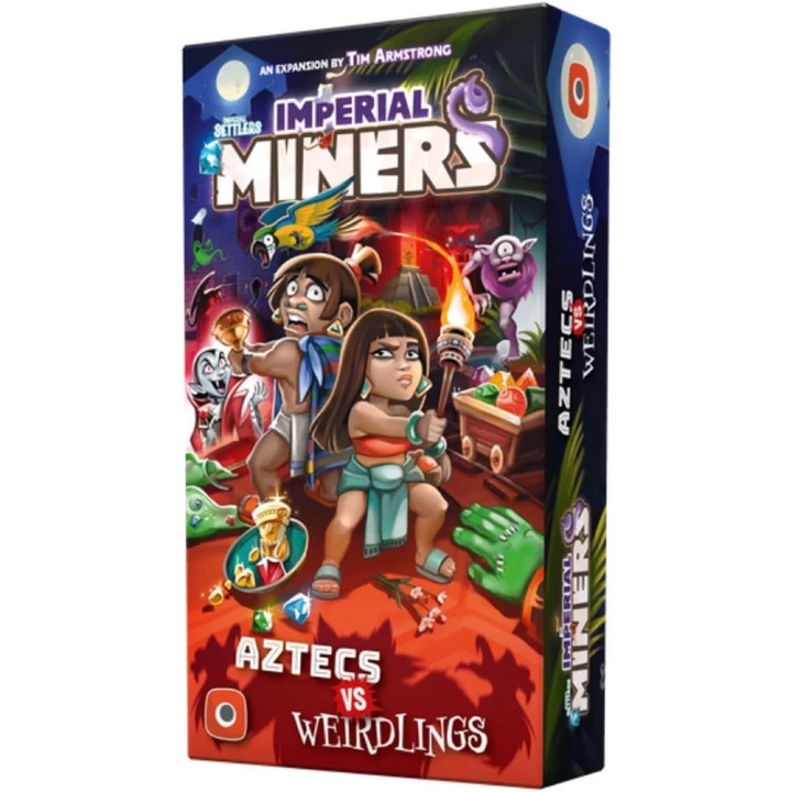 Extensie Portal Games, Imperial Miners, Aztecs vs Weirdlings